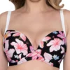 Curvy Kate Tropicana Molded Plunge Bikini Swim Top CS1303