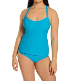 Curvy Kate Hibiscus Tankini Swim Top CS1440 -Pour Moi Bikinis Shop curvy kate cuka01 cs1440 cs4
