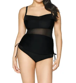 Curvy Kate Sheer Class High Waist Brief Swim Bottom CS1505 -Pour Moi Bikinis Shop curvy kate cuka01 cs1505 cs1