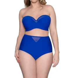 Curvy Kate Sheer Class High Waist Brief Swim Bottom CS1505 -Pour Moi Bikinis Shop curvy kate cuka01 cs1505 cs4