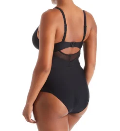 Curvy Kate Sheer Class Plunge One Piece Swimsuit CS1605 -Pour Moi Bikinis Shop curvy kate cuka01 cs1605 bs