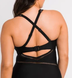 Curvy Kate First Class Plunge One Piece Swimsuit CS20605 -Pour Moi Bikinis Shop curvy kate cuka01 cs20605 cs1