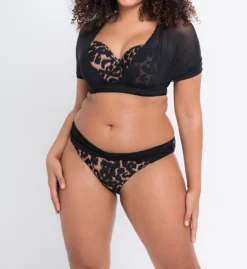 Curvy Kate Wrapsody Print Bikini Brief Swim Bottom CS5500P -Pour Moi Bikinis Shop curvy kate cuka01 cs5500p cs3