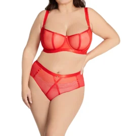 Curvy Kate Scantilly Sheer Chic Balcony Bra ST1310 -Pour Moi Bikinis Shop curvy kate cuka01 st1310 cs1