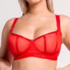 Curvy Kate Scantilly Sheer Chic Balcony Bra ST1310 -Pour Moi Bikinis Shop curvy kate cuka01 st1310 gs