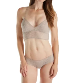 DKNY Modern Lace Longline Bralette DK4021 -Pour Moi Bikinis Shop dkny dkny01 dk4021 cs1