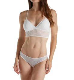 DKNY Modern Lace Longline Bralette DK4021 -Pour Moi Bikinis Shop dkny dkny01 dk4021 cs2