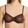 DKNY Monogram Mesh Unlined Demi Bra DK4039