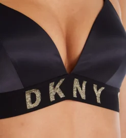 DKNY Satin Wirefree Bra DK4530 -Pour Moi Bikinis Shop dkny dkny01 dk4530 cs1
