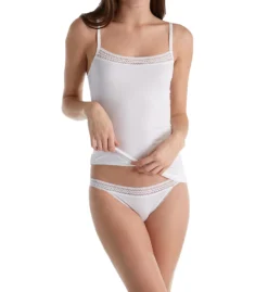 DKNY Classic Cotton Lace Trim Bikini Panty DK5006 -Pour Moi Bikinis Shop dkny dkny01 dk5006 cs1