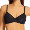 DKNY Pure Lace Unlined Bra DK7592 -Pour Moi Bikinis Shop dkny dkny01 dk7592 gs