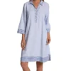 Donna Karan Sleepwear Fine Lines Striped Sleepshirt D3323479