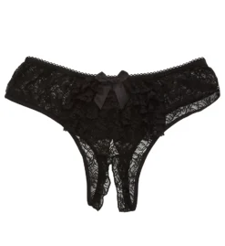 Dreamgirl Stretch Lace Low Rise Crotchless Panty 1300 -Pour Moi Bikinis Shop dreamgirl dg001 1300 cs1