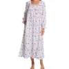 Eileen West Flannel Long Sleeve Ballet Nightgown 5025062