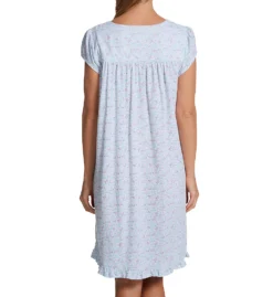 Eileen West 100% Cotton Jersey Knit Cap Sleeve Short Gown 5025090 -Pour Moi Bikinis Shop eileen west eilw01 5025090 bs