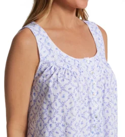 Eileen West 100% Cotton Jersey Knit Sleeveless Short Gown 5026608 -Pour Moi Bikinis Shop eileen west eilw01 5026608 cs2