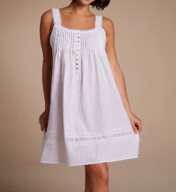 Eileen West 100% Cotton Short Nightgown 5320079