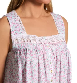 Eileen West 100% Cotton Woven Lawn Sleeveless Short Chemise 5325098 -Pour Moi Bikinis Shop eileen west eilw01 5325098 cs2