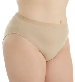 Elita Plus Size Microfiber Hi-Cut Brief Panty 6142