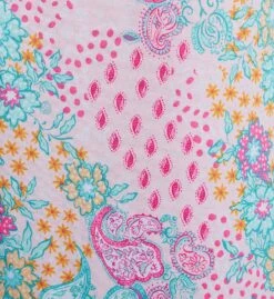 Ellen Tracy Paisley Short Sleeve Chemise 8025529 -Pour Moi Bikinis Shop ellen tracy elen01 8025529 cs1