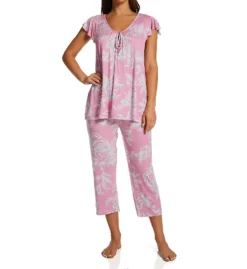 Ellen Tracy Paisley Cropped Pant 8625553 -Pour Moi Bikinis Shop ellen tracy elen01 8625553 cs2