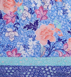 Ellen Tracy Peri Floral Sleeveless Cropped Pant PJ Set 8725581 -Pour Moi Bikinis Shop ellen tracy elen01 8725581 cs1