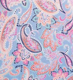 Ellen Tracy Paisley Short Sleeve Cropped Pant PJ Set 8725597 -Pour Moi Bikinis Shop ellen tracy elen01 8725597 cs1