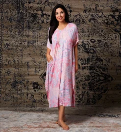 Ellen Tracy Paisley Long Caftan 8925558 -Pour Moi Bikinis Shop ellen tracy elen01 8925558 cs2