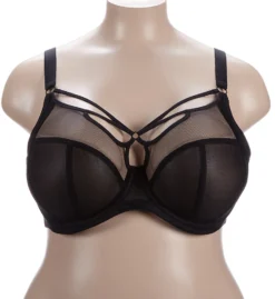 Elomi Sachi Caged Plunge Underwire Bra EL4350 -Pour Moi Bikinis Shop elomi elom01 el4350 fs
