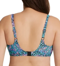 Elomi Electric Savannah Underwire Plunge Bikini Swim Top ES0702 -Pour Moi Bikinis Shop elomi elom01 es0702 bs