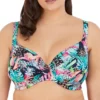 Elomi Pina Colada Underwire Plunge Bikini Swim Top ES7262 -Pour Moi Bikinis Shop elomi elom01 es7262 gs