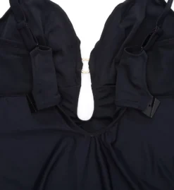 Elomi Plain Sailing Solid Non Wired Plunge Swimsuit ES7280 -Pour Moi Bikinis Shop elomi elom01 es7280 cs6