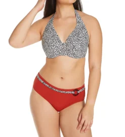 Empreinte Wild Animal Print Halter Swim Top KXS-WLD -Pour Moi Bikinis Shop empreinte empr01 kxs wld cs1