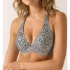 Empreinte Wild Animal Print Halter Swim Top KXS-WLD -Pour Moi Bikinis Shop empreinte empr01 kxs wld gs
