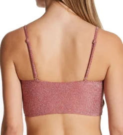 Everyday Sunday Peaceful Sunday Shiny Wrap Crop Bikini Swim Top 0107T -Pour Moi Bikinis Shop everyday sunday ever01 0107t bs