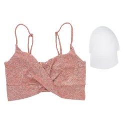 Everyday Sunday Peaceful Sunday Shiny Wrap Crop Bikini Swim Top 0107T -Pour Moi Bikinis Shop everyday sunday ever01 0107t cs5