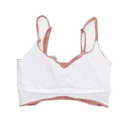 Everyday Sunday Peaceful Sunday Shiny Wrap Crop Bikini Swim Top 0107T -Pour Moi Bikinis Shop everyday sunday ever01 0107t cs6