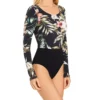 Everyday Sunday Tulum Love Long Sleeve One Piece Swimsuit 0145