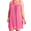Exquisite Form Coloratura Sleeveless Short Nightgown 30107 -Pour Moi Bikinis Shop exquisite form exqf01 30107 gs