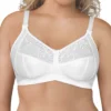 Exquisite Form Wirefree 4-Part Cup Bra With Embroidered Mesh 5100514 -Pour Moi Bikinis Shop exquisite form exqf01 5100514 gs