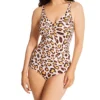 Fantasie Kabini Oasis Underwire V-Neck One Piece Swimsuit FS2130