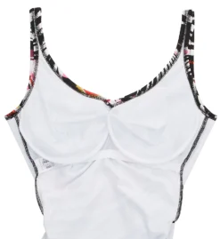 Fantasie Sanoa Island Underwire V-Neck One-Pc Swimsuit FS3030 -Pour Moi Bikinis Shop fantasie fan001 fs3030 cs6