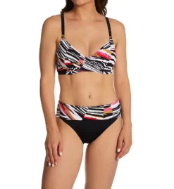 Fantasie Sanoa Island Fold Bikini Brief Swim Bottom FS3077 -Pour Moi Bikinis Shop fantasie fan001 fs3077 cs1