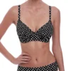 Fantasie Santa Monica Underwire Gathered Full Cup Swim Top FS6720 -Pour Moi Bikinis Shop fantasie fan001 fs6720 gs