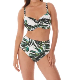 Fantasie Palm Valley High Rise High Leg Brief Swim Bottom FS6767 -Pour Moi Bikinis Shop fantasie fan001 fs6767 cs1