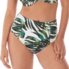 Fantasie Palm Valley High Rise High Leg Brief Swim Bottom FS6767 -Pour Moi Bikinis Shop fantasie fan001 fs6767 gs