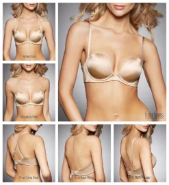 Fine Lines Low Cut Strapless Convertible Bra RL030A -Pour Moi Bikinis Shop fine lines flin01 rl030a cs4