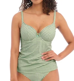 Freya Check In Underwire Plunge Tankini Swim Top AS1956