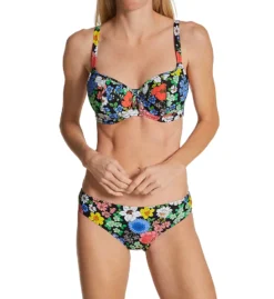 Freya Floral Haze Underwire Sweetheart Bikini Swim Top AS2803 -Pour Moi Bikinis Shop freya fre001 as2803 cs1