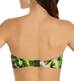 Freya Jungle Oasis Underwire Padded Bandeau Swim Top AS6841 -Pour Moi Bikinis Shop freya fre001 as6841 bs